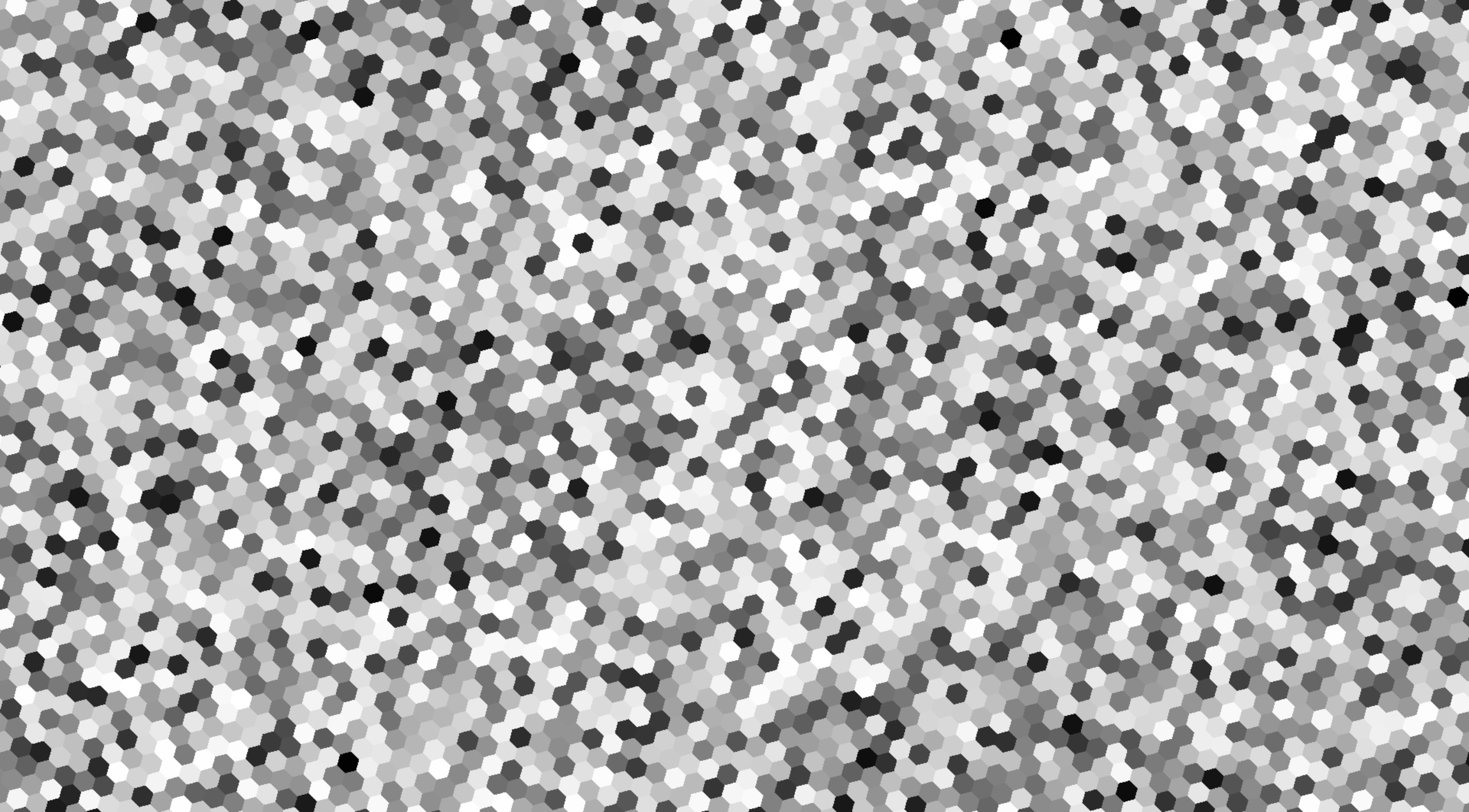 hexagonal noise image